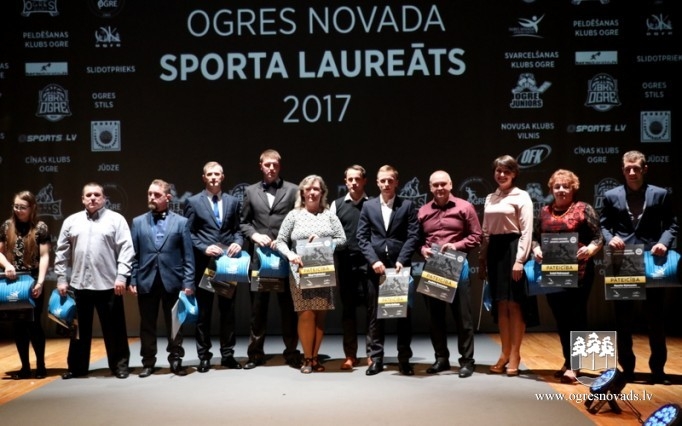 Godina 2017. gada labākos novada sportistus
