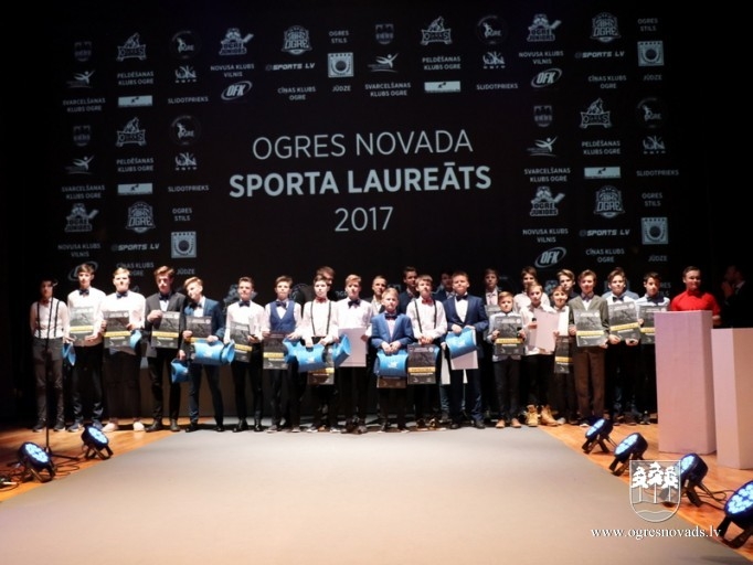 Godina 2017. gada labākos novada sportistus