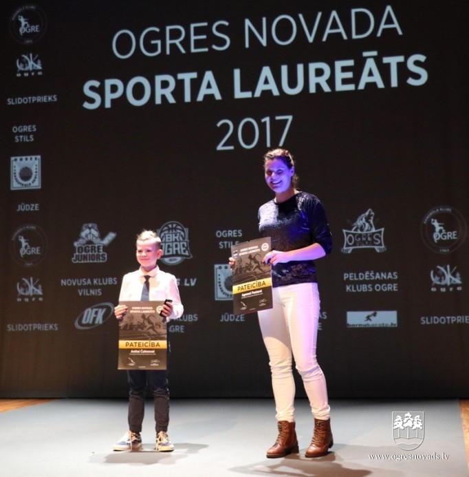 Godina 2017. gada labākos novada sportistus