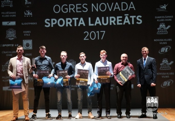 Godina 2017. gada labākos novada sportistus