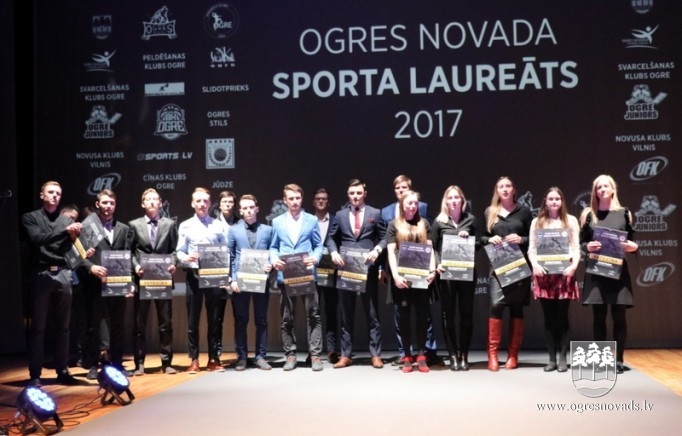 Godina 2017. gada labākos novada sportistus