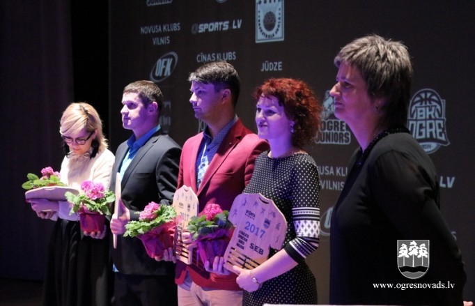 Godina 2017. gada labākos novada sportistus