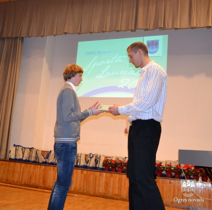 Ogres novada sporta laureāts 2013