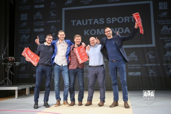 Pasākums “Ogres novada Sporta laureāts 2018” 15.02.2019.