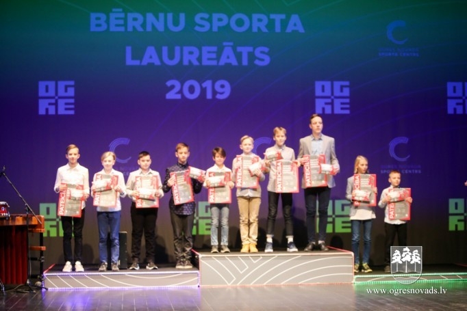 Godina labākos novada sportistus "Ogres novada sporta laureāts 2019"