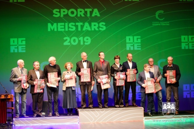 Godina labākos novada sportistus "Ogres novada sporta laureāts 2019"