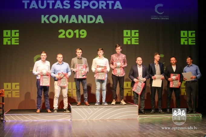 Godina labākos novada sportistus "Ogres novada sporta laureāts 2019"