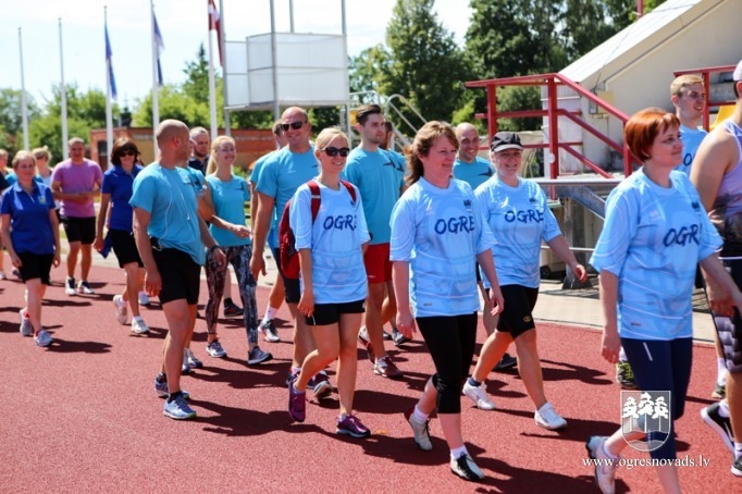 Ogres novada pašvaldības darbinieku pirmās Sporta spēles
