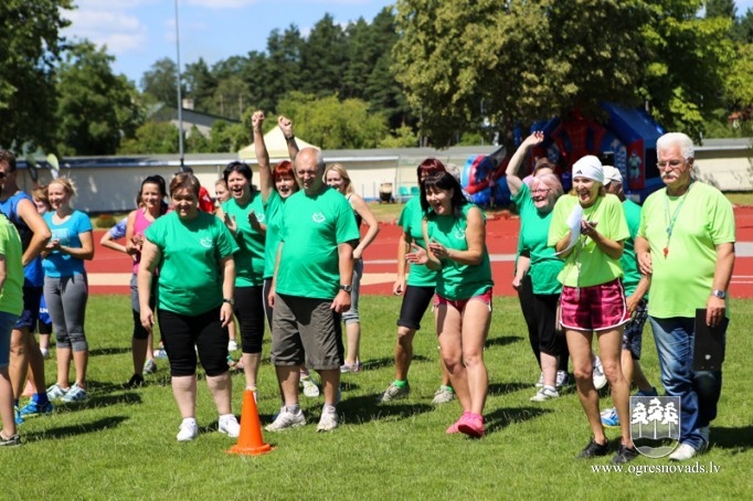 Ogres novada pašvaldības darbinieku pirmās Sporta spēles