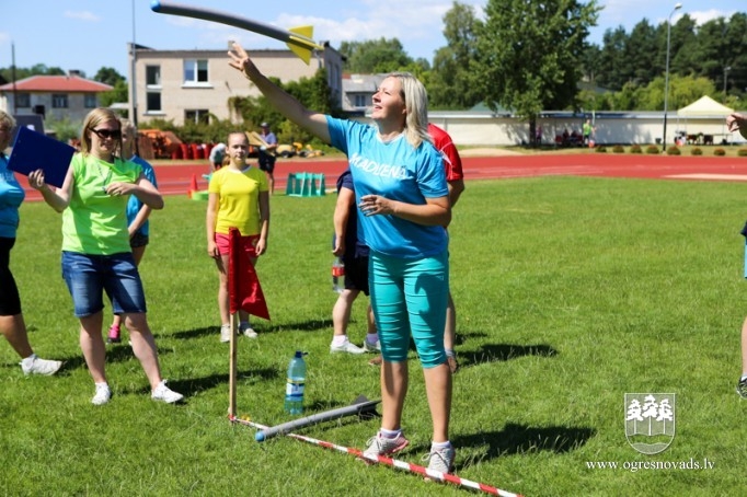 Ogres novada pašvaldības darbinieku pirmās Sporta spēles