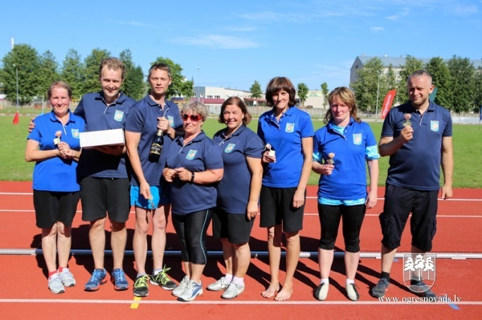 Ogres novada pašvaldības darbinieku pirmās Sporta spēles