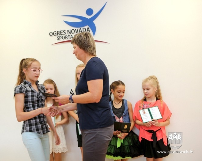 Ogres NSC godina savas mākslas vingrotājas