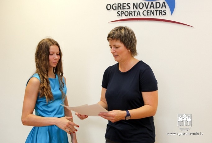 Ogres NSC godina savas mākslas vingrotājas