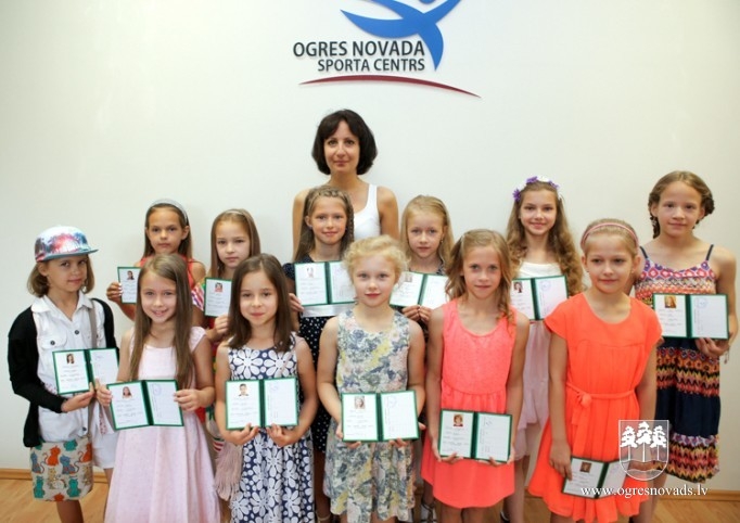 Ogres NSC godina savas mākslas vingrotājas