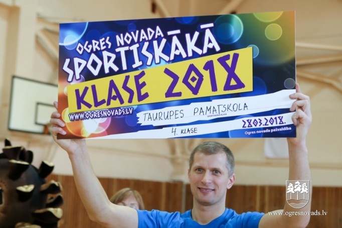 Sportiskākās klases – Ogres sākumskolā un Taurupes pamatskolā
