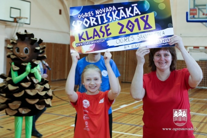 Sportiskākās klases – Ogres sākumskolā un Taurupes pamatskolā