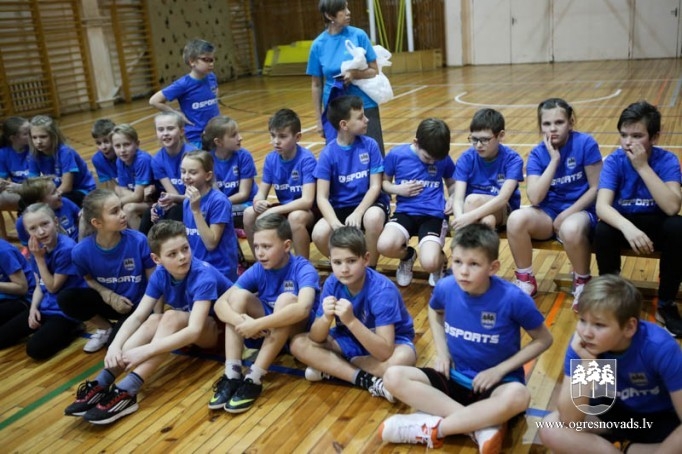 "Ogres novada sportiskākā klase" – Taurupē un Ogres 1. vidusskolā