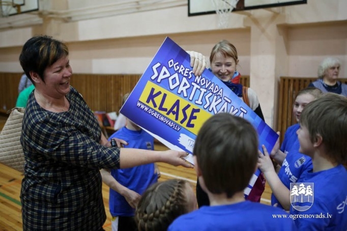 "Ogres novada sportiskākā klase" – Taurupē un Ogres 1. vidusskolā
