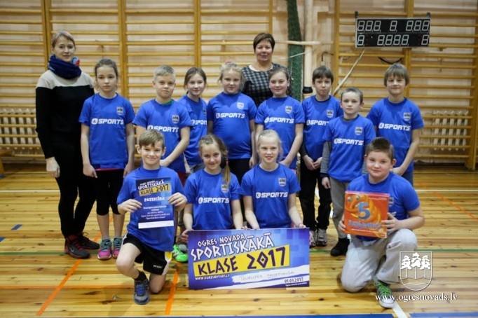 "Ogres novada sportiskākā klase" – Taurupē un Ogres 1. vidusskolā