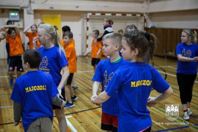 "Ogres novada sportiskākā klase" – Taurupē un Ogres 1. vidusskolā
