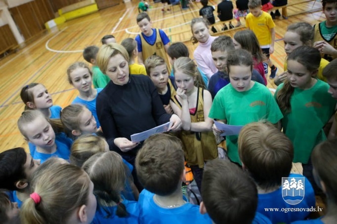 "Ogres novada sportiskākā klase" – Taurupē un Ogres 1. vidusskolā