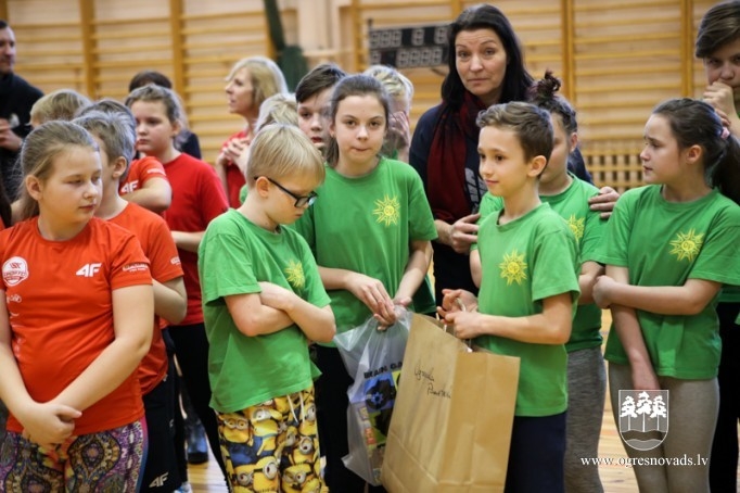 Noskaidroti Ogres novada sportiskākie ceturtklasnieki