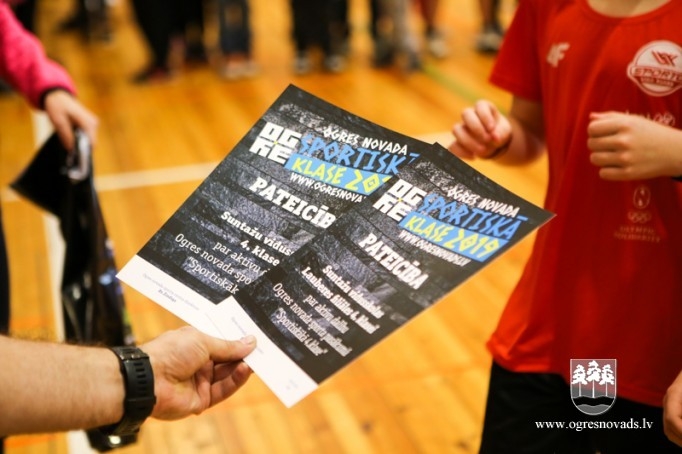 Noskaidroti Ogres novada sportiskākie ceturtklasnieki