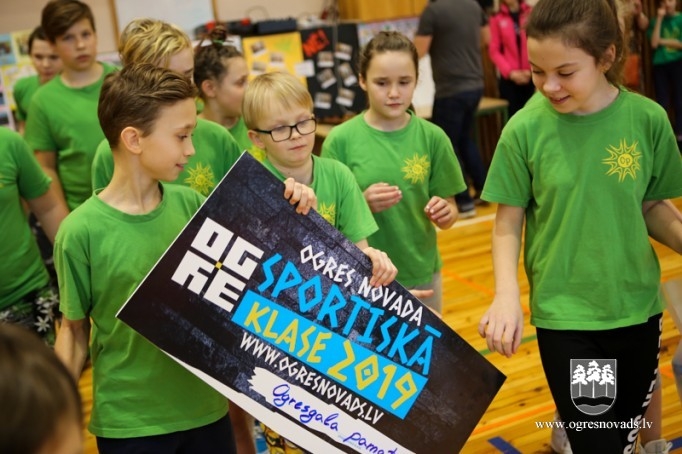Noskaidroti Ogres novada sportiskākie ceturtklasnieki