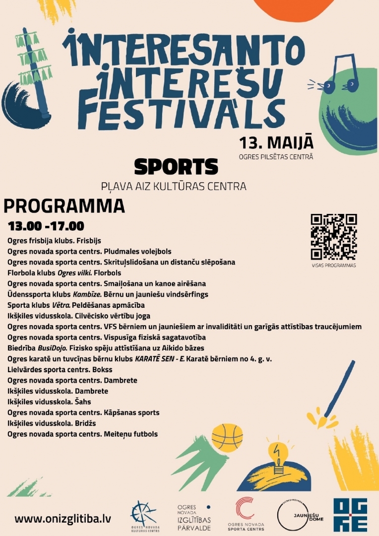Festivāla programma Sports