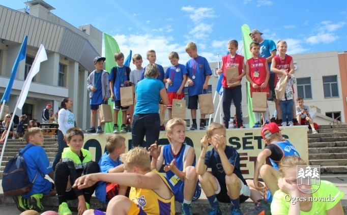 Sportiskās aktivitāte Ogres pilsētas svētkos