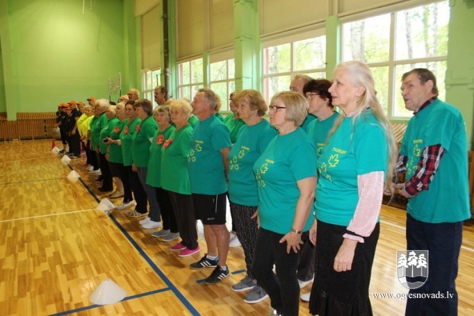 Suntažos notikuši novada senioru sporta svētki
