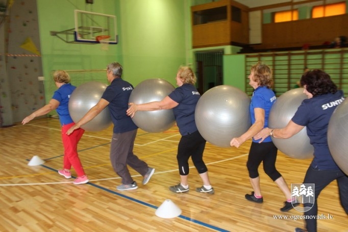 Suntažos notikuši novada senioru sporta svētki