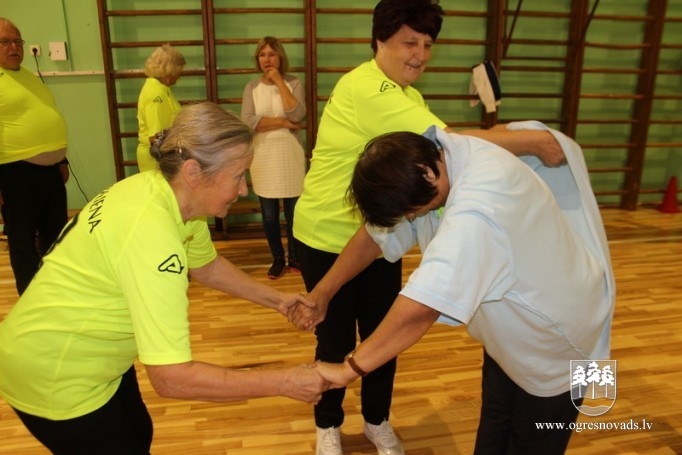 Suntažos notikuši novada senioru sporta svētki
