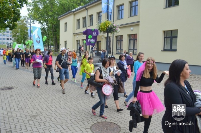Ogres pilsētas svētku gājiens 2015