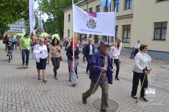 Ogres pilsētas svētku gājiens 2015