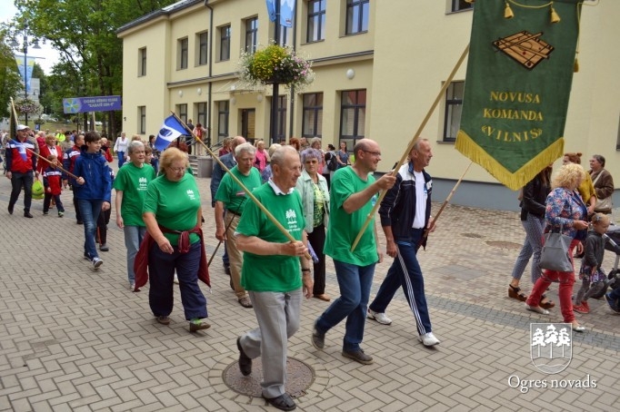 Ogres pilsētas svētku gājiens 2015