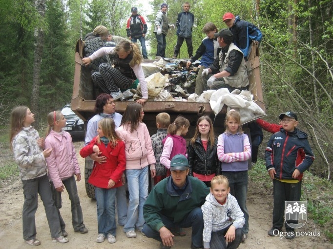 Ogresgala pamatskolas aktivitātes projektā Mammadaba