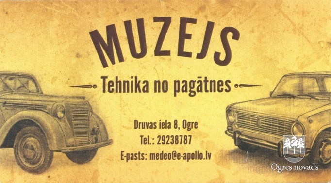 Auto kolekcija "Tehnika no pagātnes"