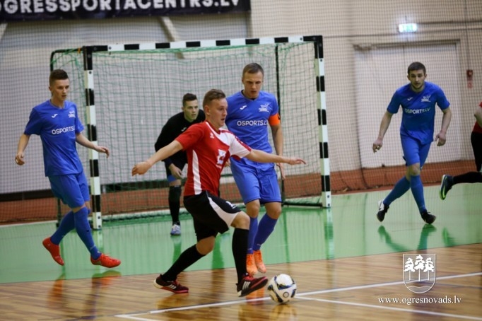"Osports/ONSC" izcīna "Osports.lv" kausu telpu futbolā