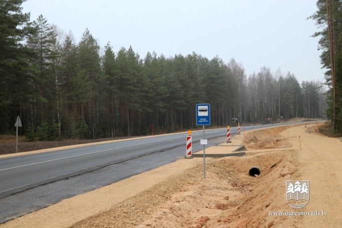 Ceļa posma rekonstrukcija no Tīnūžiem līdz Ogrei