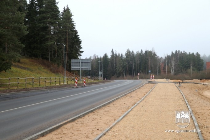 Ceļa posma rekonstrukcija no Tīnūžiem līdz Ogrei