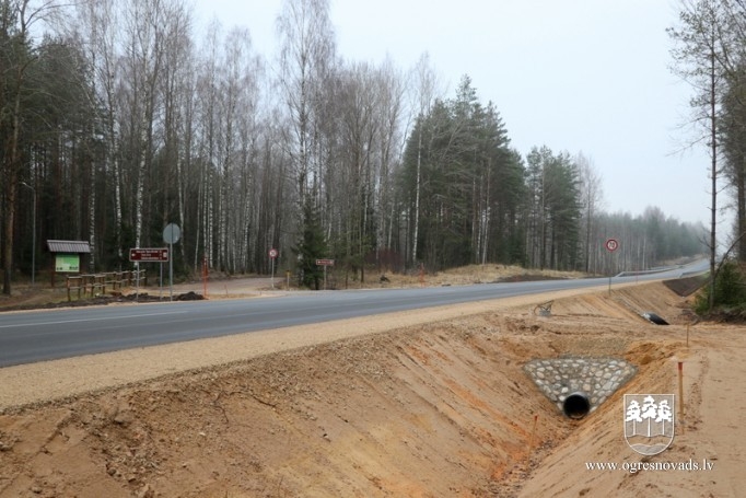 Ceļa posma rekonstrukcija no Tīnūžiem līdz Ogrei