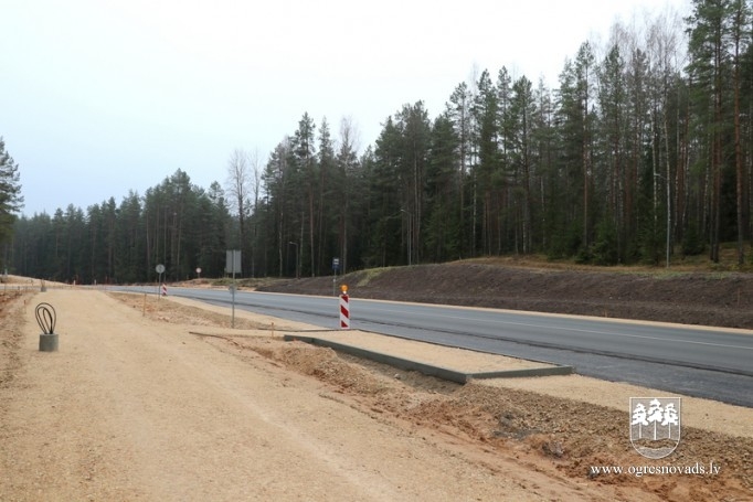 Ceļa posma rekonstrukcija no Tīnūžiem līdz Ogrei