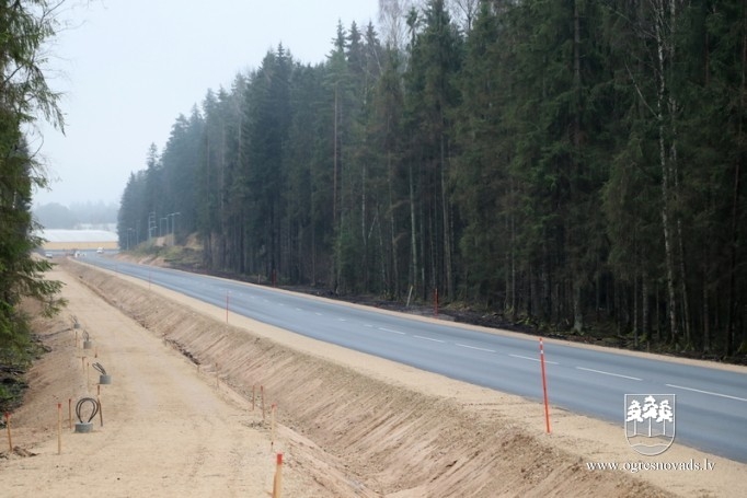 Ceļa posma rekonstrukcija no Tīnūžiem līdz Ogrei
