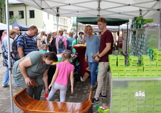 Ogres pilsētas svētki turpinās