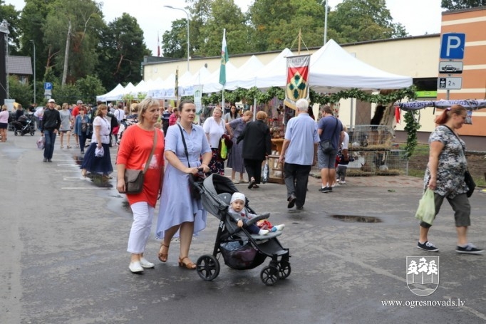 Ogres pilsētas svētki turpinās