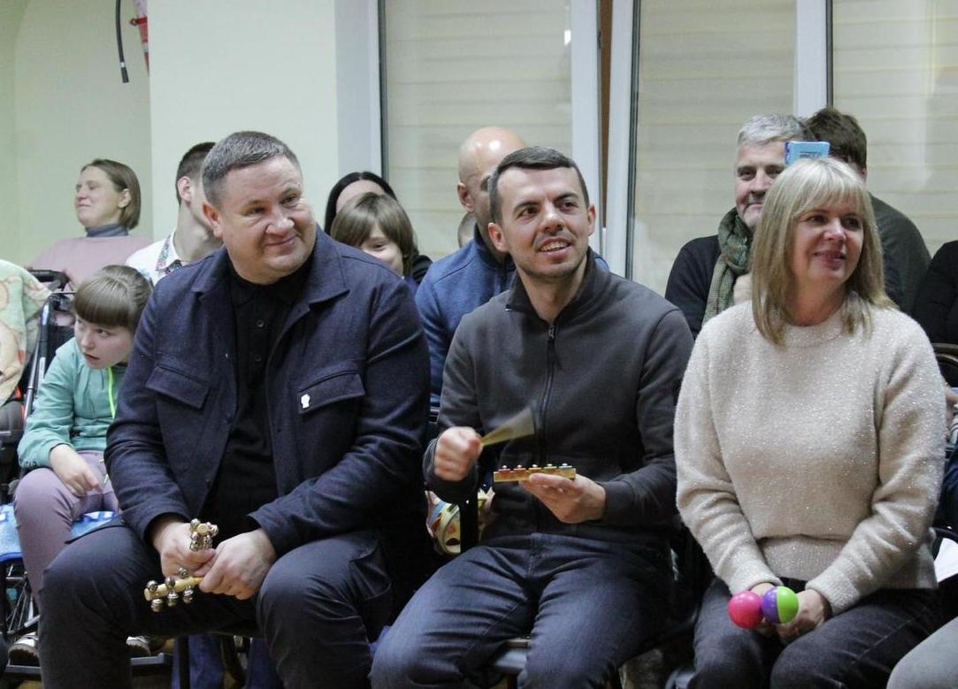 Ukrainas rehabilitācijas centrs bērniem ar īpašām vajadzībām “Atdzimšana”, Ogres pašvaldības pārstāvji 12.2023.