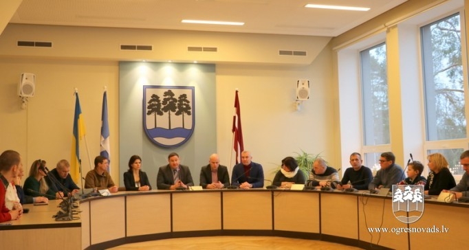 Ogrē viesojas Krievijas un Ukrainas konfliktā cietušie