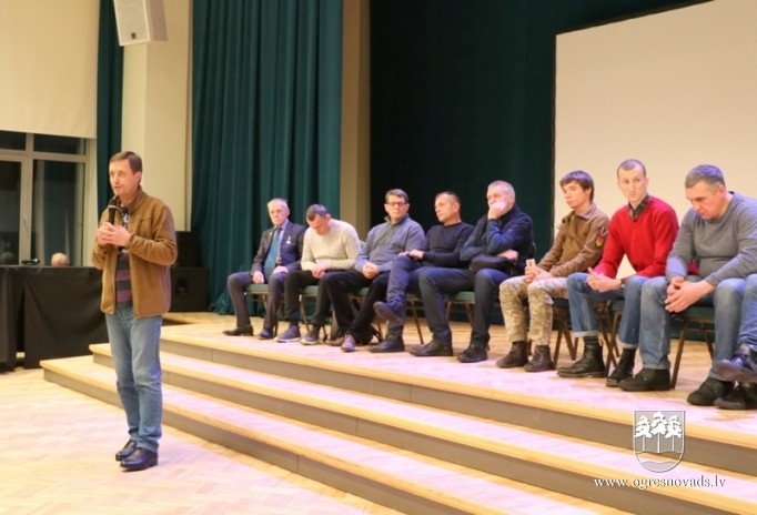 Ogrē viesojas Krievijas un Ukrainas konfliktā cietušie
