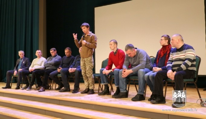 Ogrē viesojas Krievijas un Ukrainas konfliktā cietušie